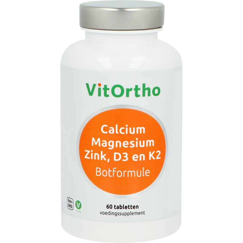 ​​​​​​​Calcium, magnesium vitamine D3 en K2 l Vitortho